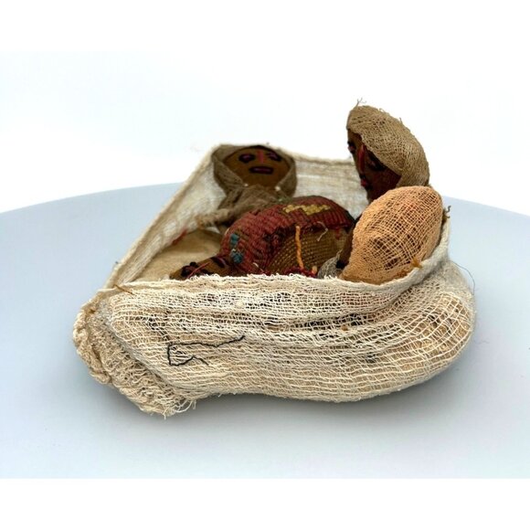 Chancay Pre-Columbian Textile Doll Antique Birth Scene New Mom Strong Fem Power - Picture 7 of 16